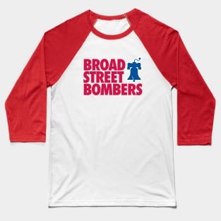 Broad Street Bombers 1 - White Baseball T-Shirt